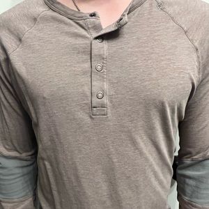Mens Lululemon Long Sleeve Performance Shirt